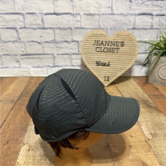 Vintage 00s Drill Nike Nylon Cap Swoosh tn SHTORM FIT - Picture 3 of 8